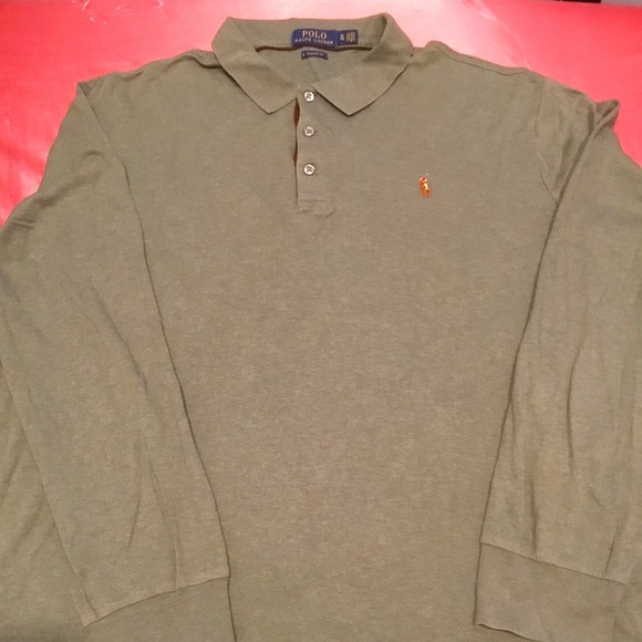 🐎 Polo Ralph Lauren Long Sleeve Collar XL 🐎 - Picture 1 of 4